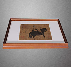 花都书画装裱配框服务案例